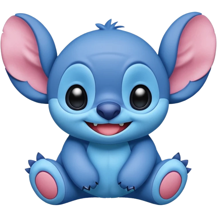 Stitch in  rosa emoji