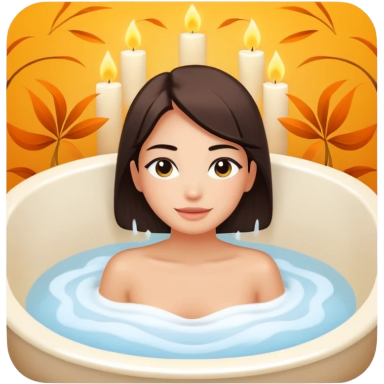 ubud massage bath emoji