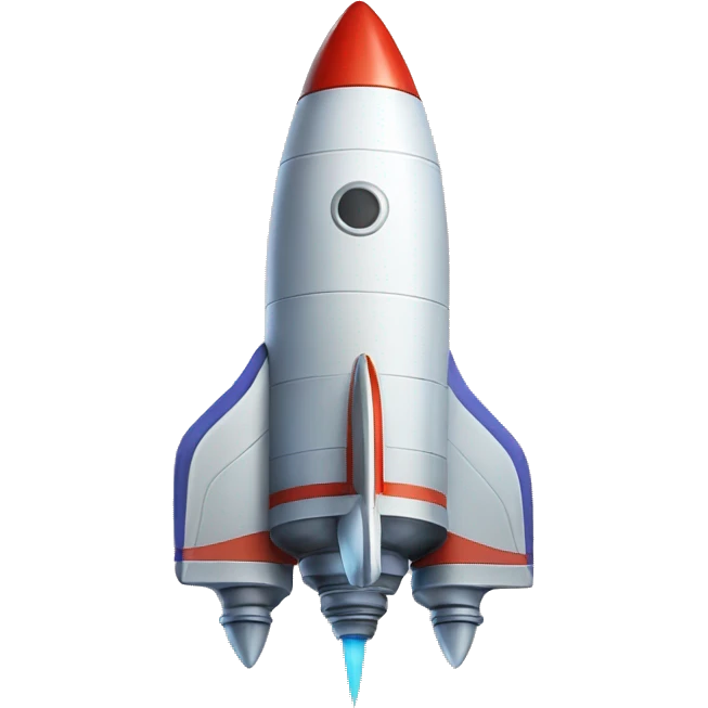 Rocket ship emoji