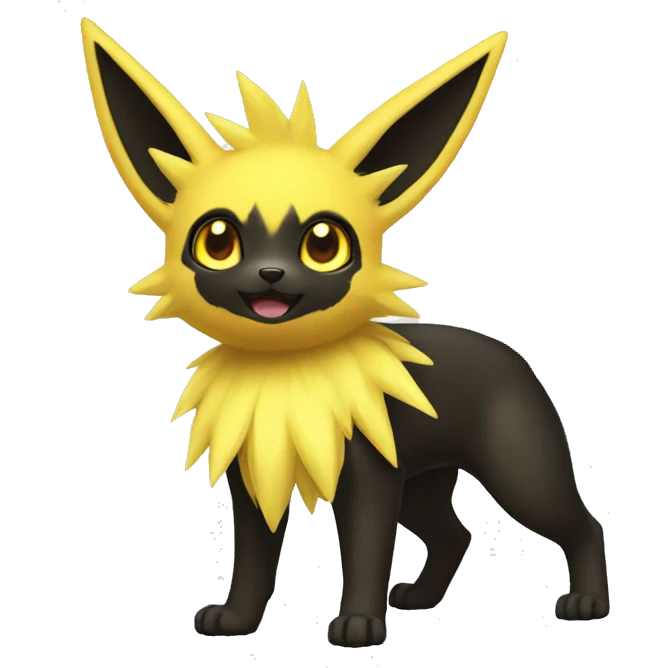 Umbreon-Jolteon full body emoji