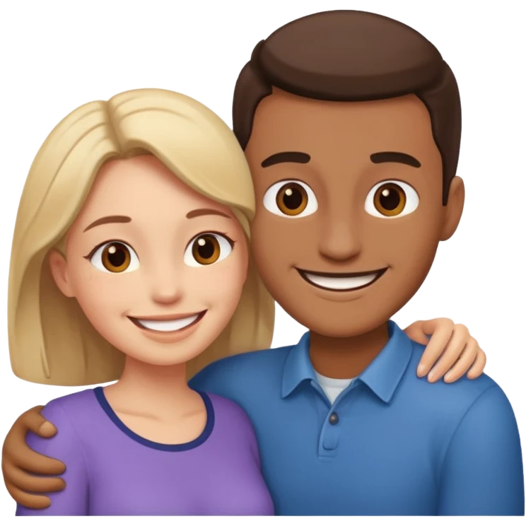 abrazar a mi papa mama emoji