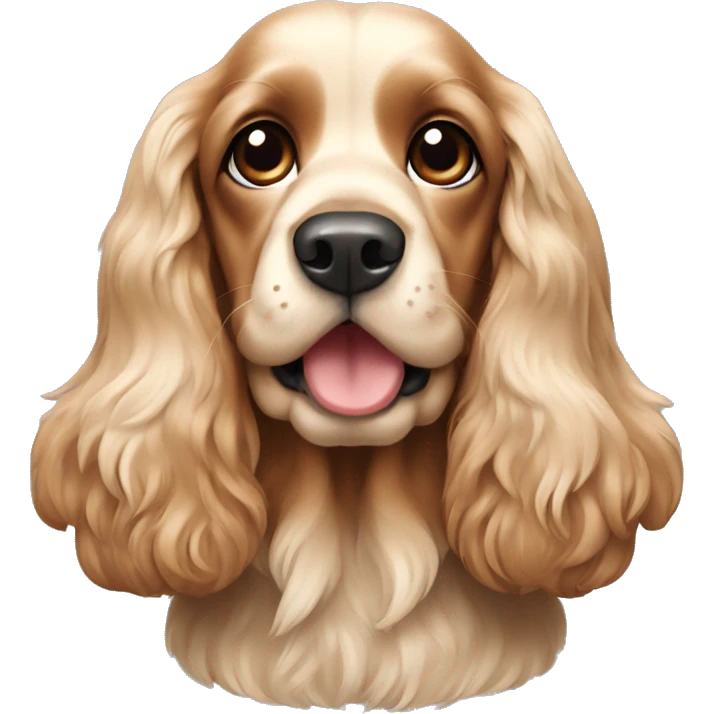 Cocker spaniel emoji