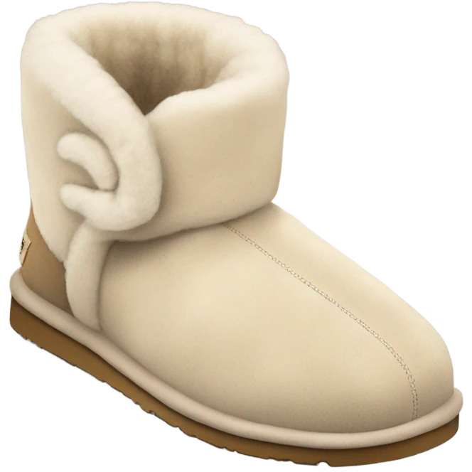 UGG slippers  emoji