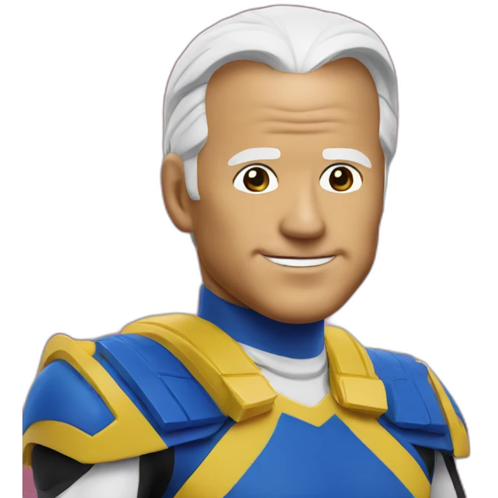 Joe Biden Power Ranger emoji