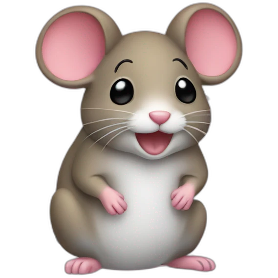 ranbow mouse emoji