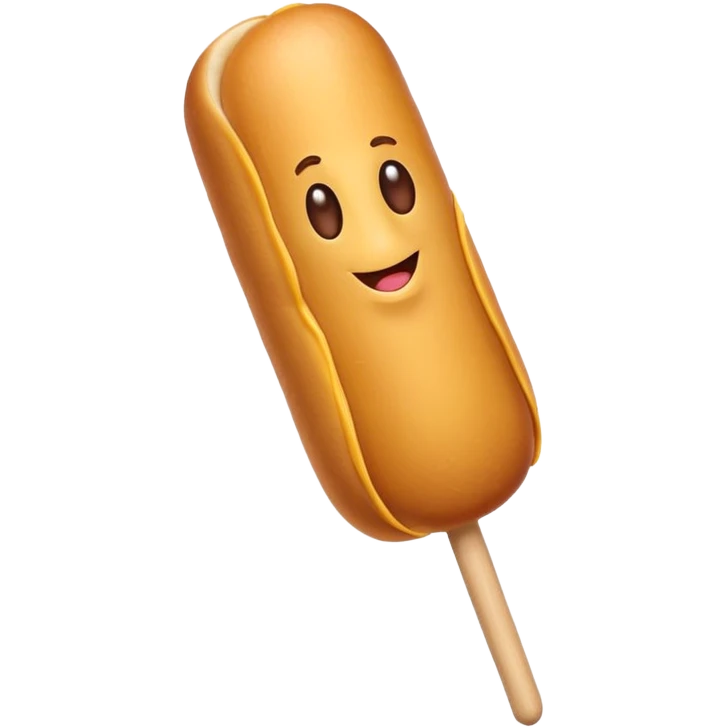 corn dog  emoji