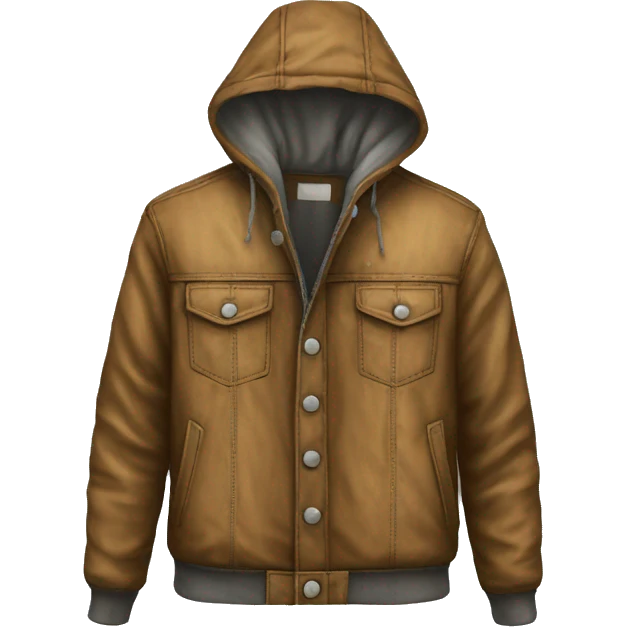 streetwear vintage jacket product, clothes, isolated emoji