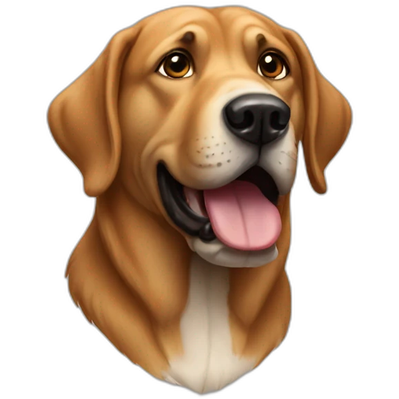 big dog emoji