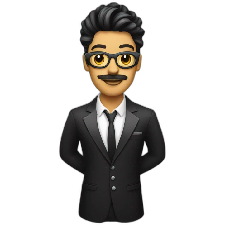 Drag king emoji