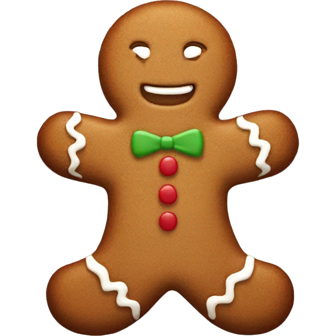 gingerbread emoji