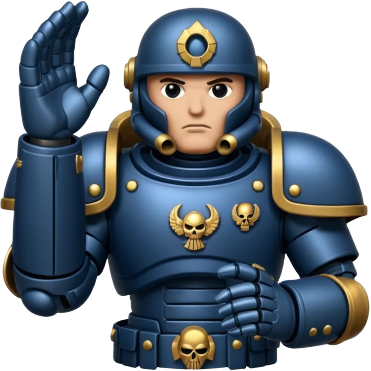 space marine iron hands emoji