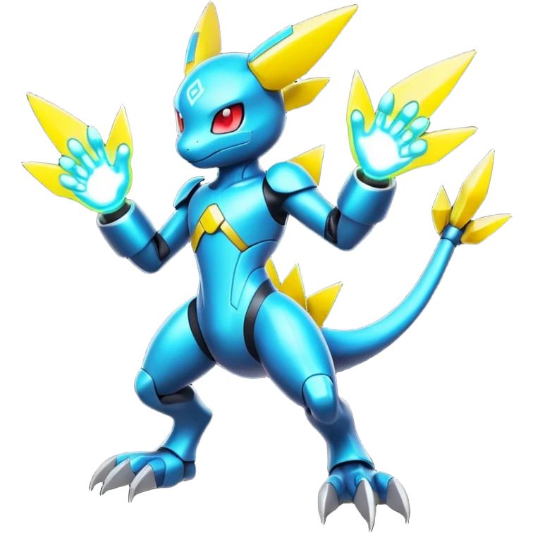 cyber Pokémon-Fakémon full body emoji