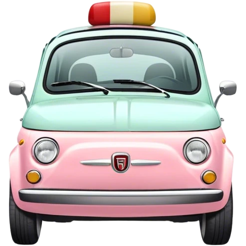 Fiat 500 Pastel  emoji