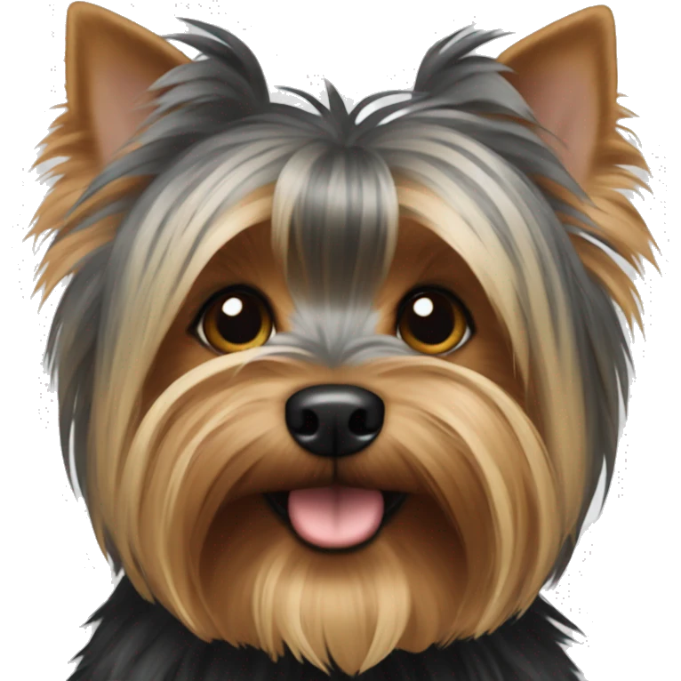 Male yorkshire terrier  emoji