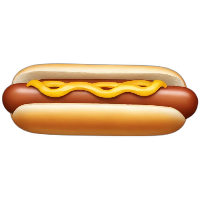 hotdog sausage without bread emoji