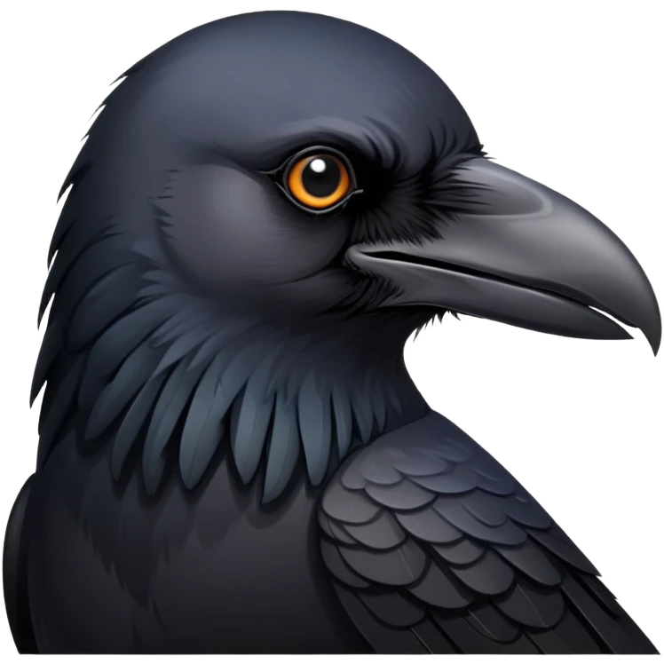 Crow emoji