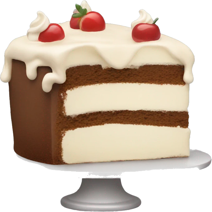 cake with cream emoji