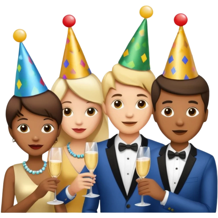 Red group peoples party emoji