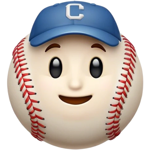 Cinematic Realistic Baseball Pop Culture Emoji, showcasing an action-packed scene of America's favorite pastime rendered with lifelike textures and energetic, nostalgic lighting. emoji