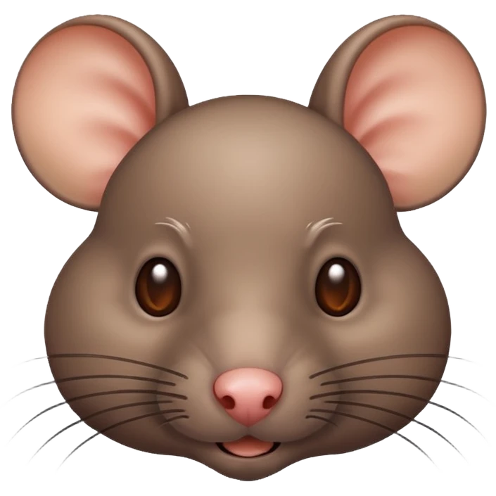 simple rat emoji