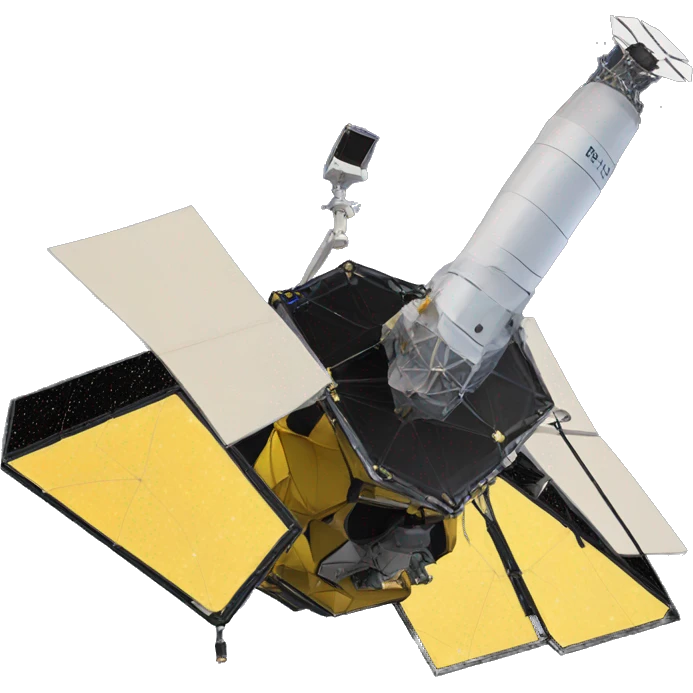 James webb telescope flying emoji