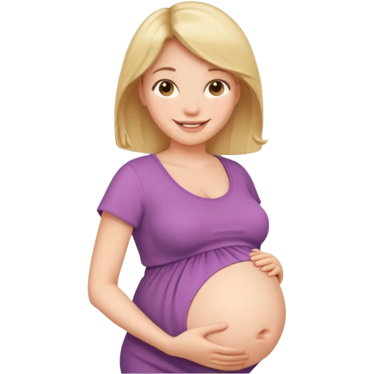 Pregnant woman emoji