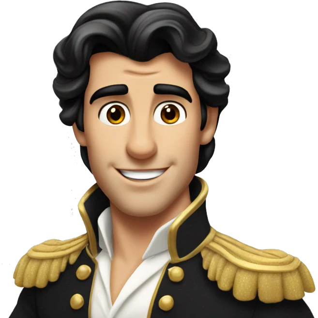 Prince Eric from the little mermaid emoji