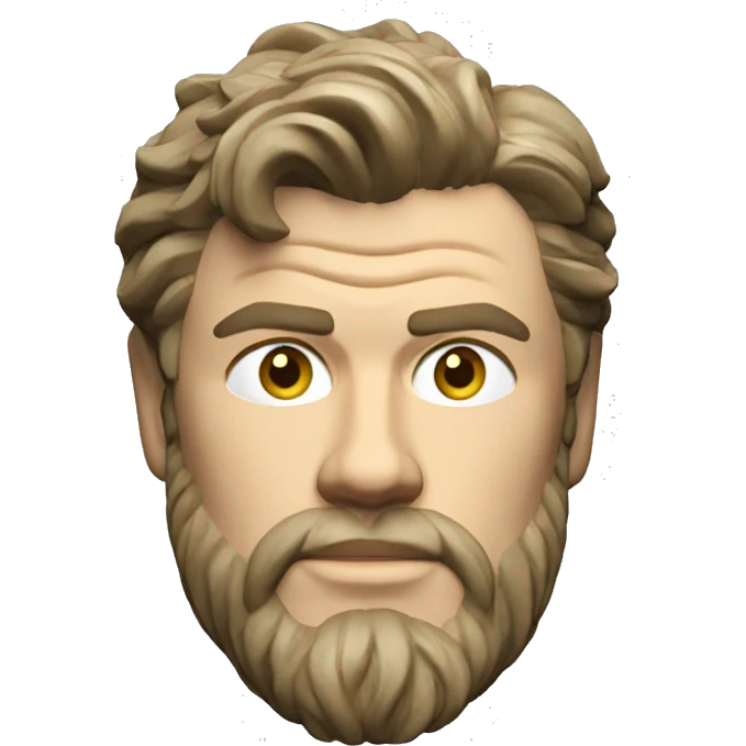 chris hemsworth roman sculpture emoji