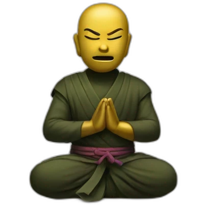 ninja budda emoji