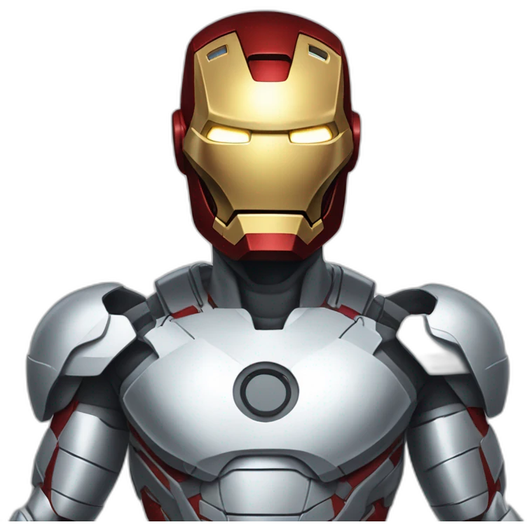 david goggins iron man suit no face mask emoji