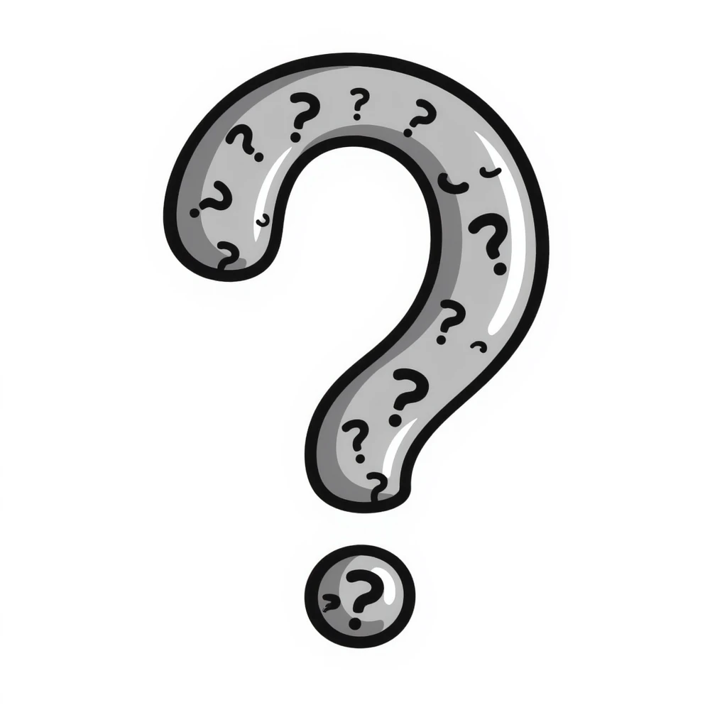 funny question mark emoji