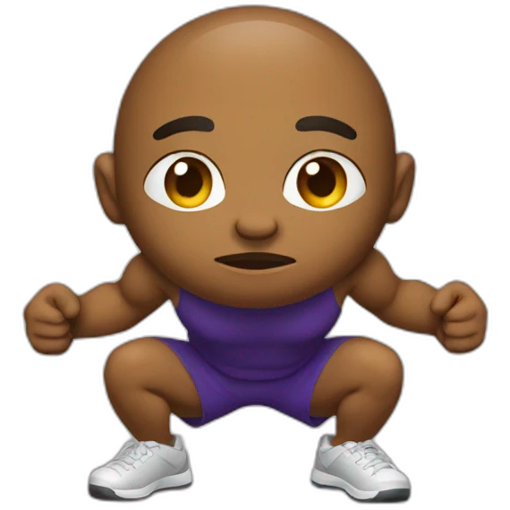 Squats emoji
