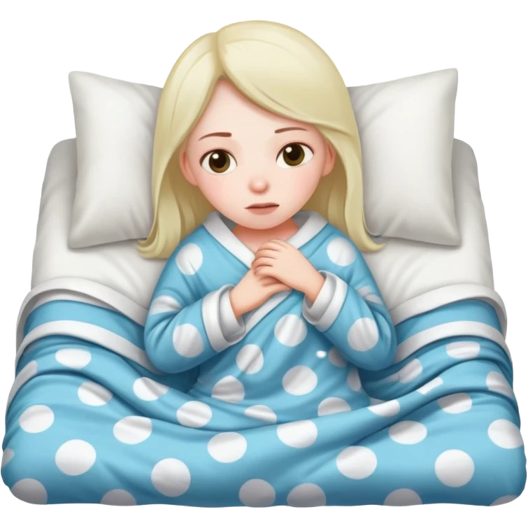 Sick girl  emoji