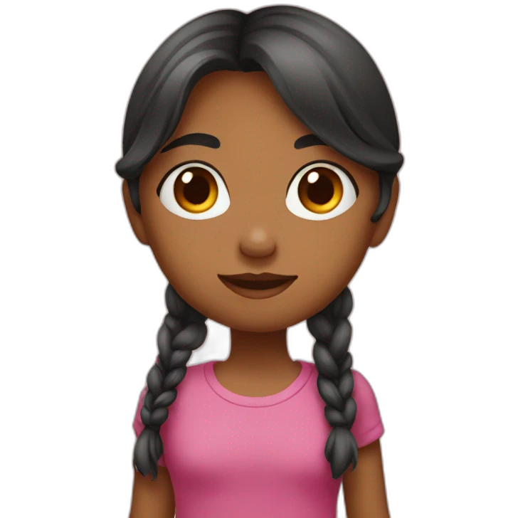 Hija enfadada emoji