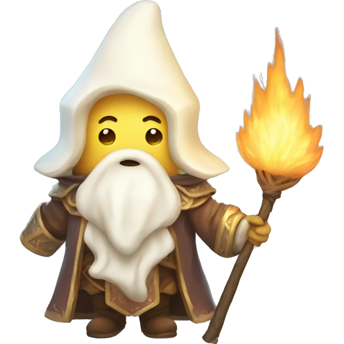 Marshmallow mage emoji