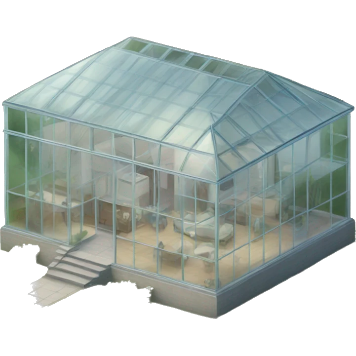 glass house emoji