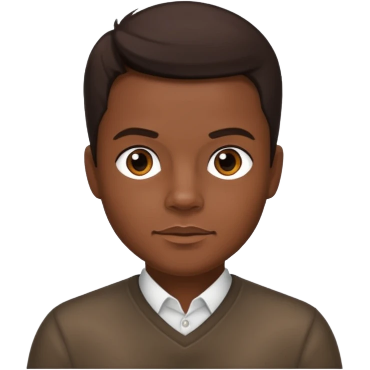 Ricky Bell with dark brown hair  emoji
