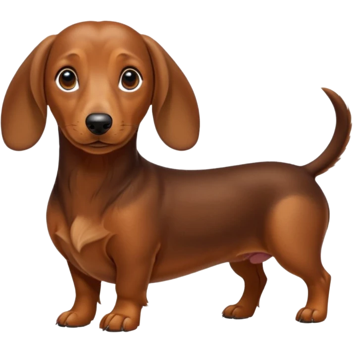 Daschund emoji