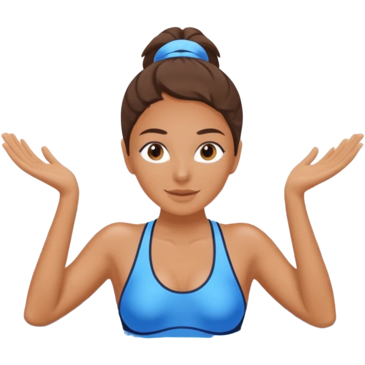 Water aerobics lady emoji
