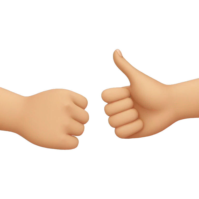 pinky swear emoji