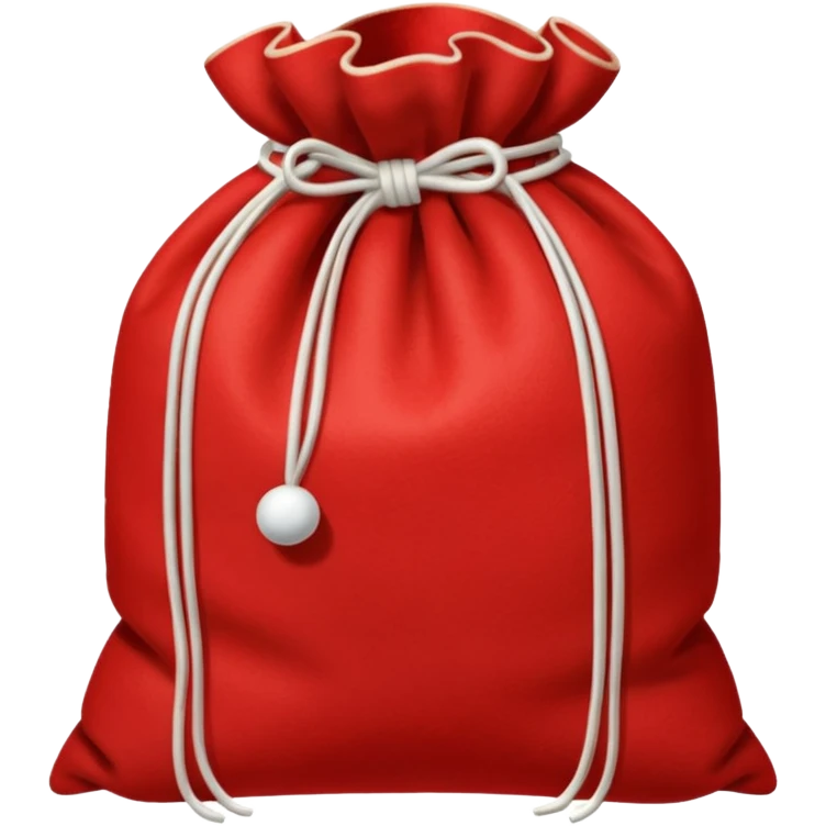 red xmas sack emoji