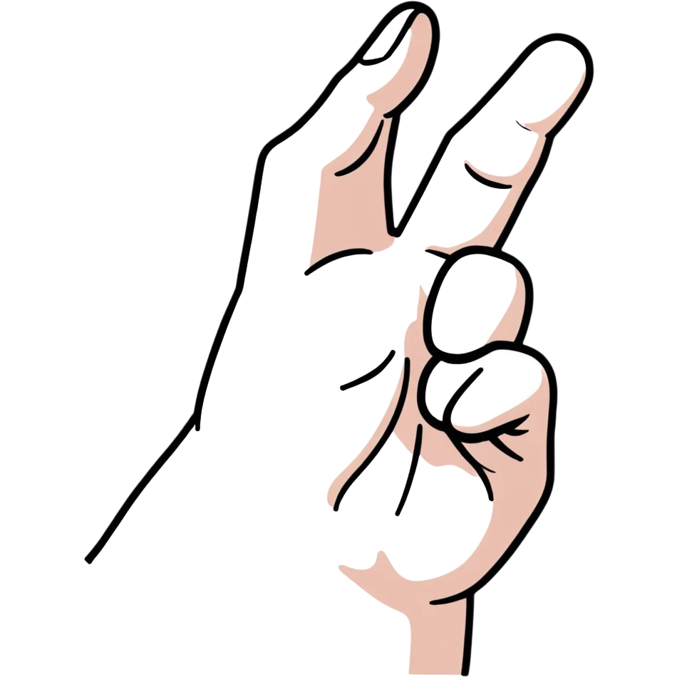 Man giving middle finger emoji