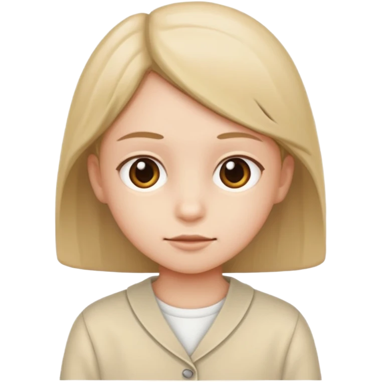 Chaos with children in beige and white clothes  emoji