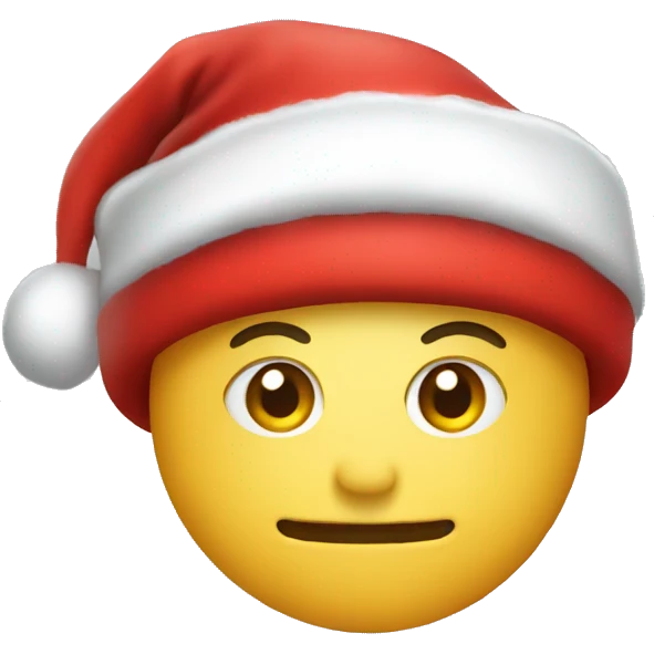 Santa hat emoji
