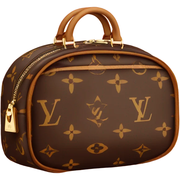 Louis Vuitton cosmetic bag  emoji