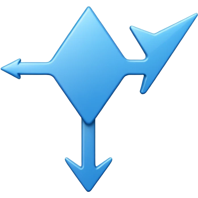 gráfico de ventas color azul emoji