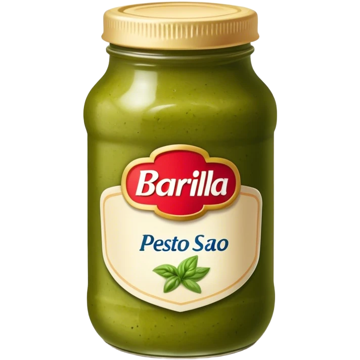 Barilla, Pesto Sauce emoji
