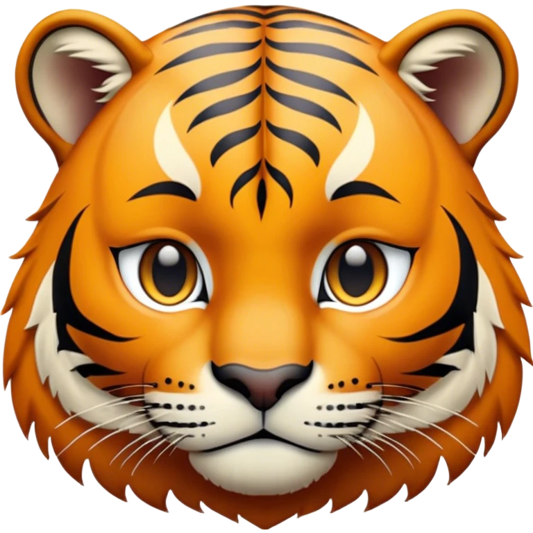 Medieval human merged with tiger emoji
