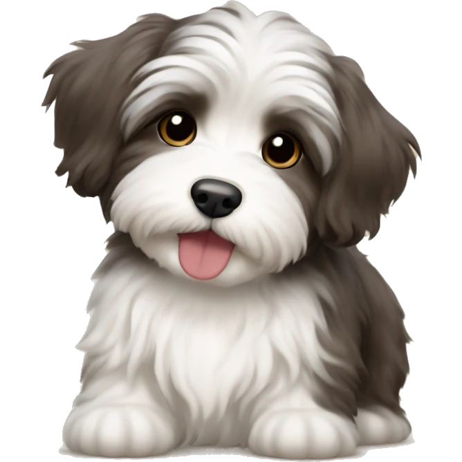 Havanese puppy emoji