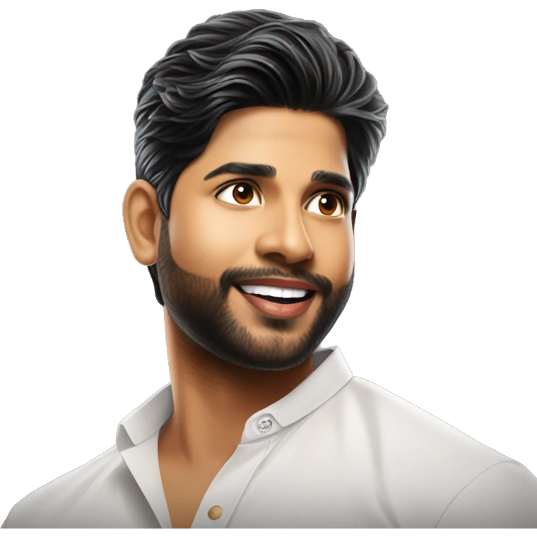 Tollywood actor allu arjun emoji